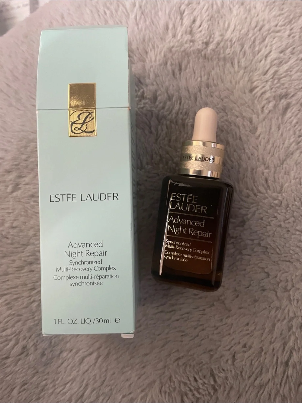 Estee Lauder Advanced Night Repair Serum – Brown Bottle, Cream Dropper